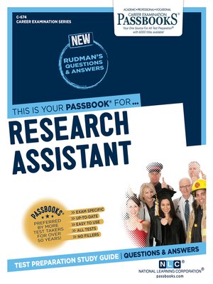 cover image of Research Assistant
